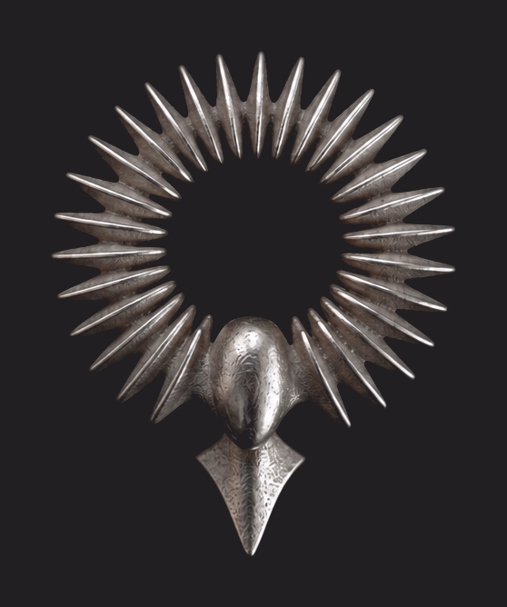 Satori, sunburst pendant
